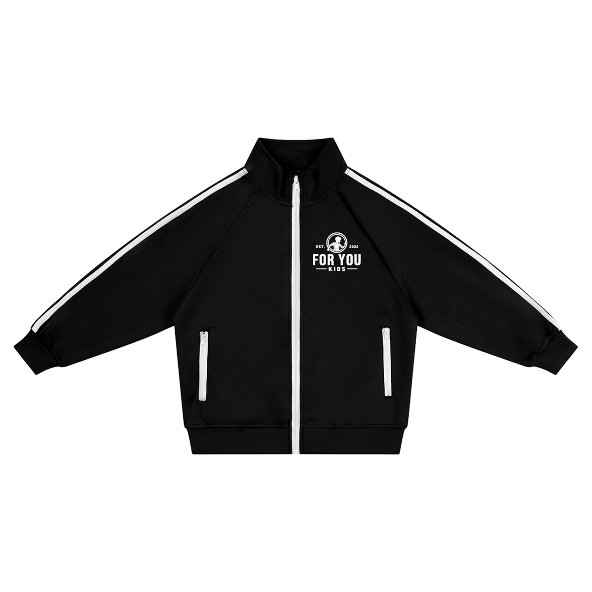 Kids’ Contrast Tape Coach Jacket