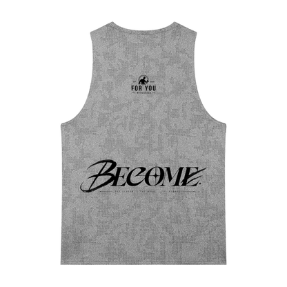 Men's Jacquard Performance Tank Top