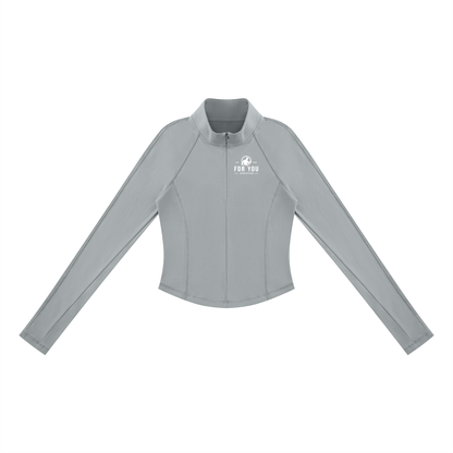 Women's Quarter-Zip Yoga T-Shirt