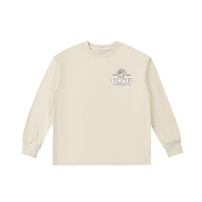 Kids' Quick-Dry Cotton Long-Sleeve Tee