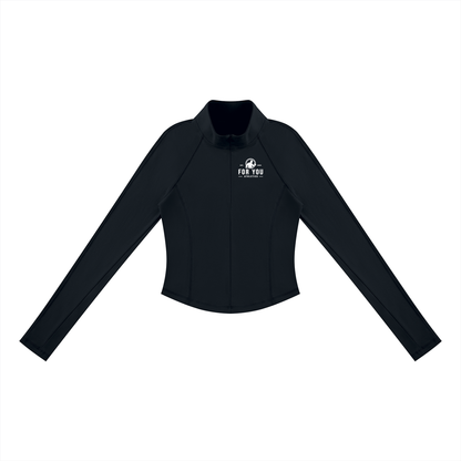 Women's Quarter-Zip Yoga T-Shirt