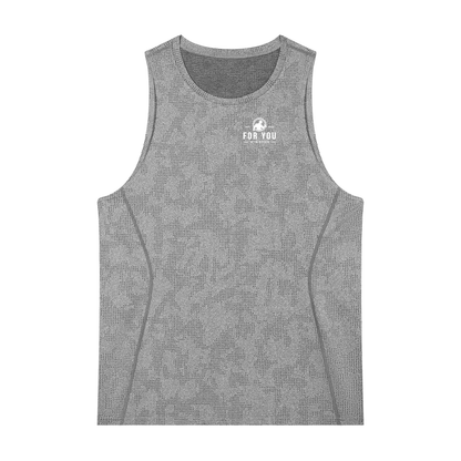 Men's Jacquard Performance Tank Top