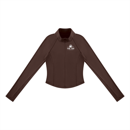 Women's Quarter-Zip Yoga T-Shirt